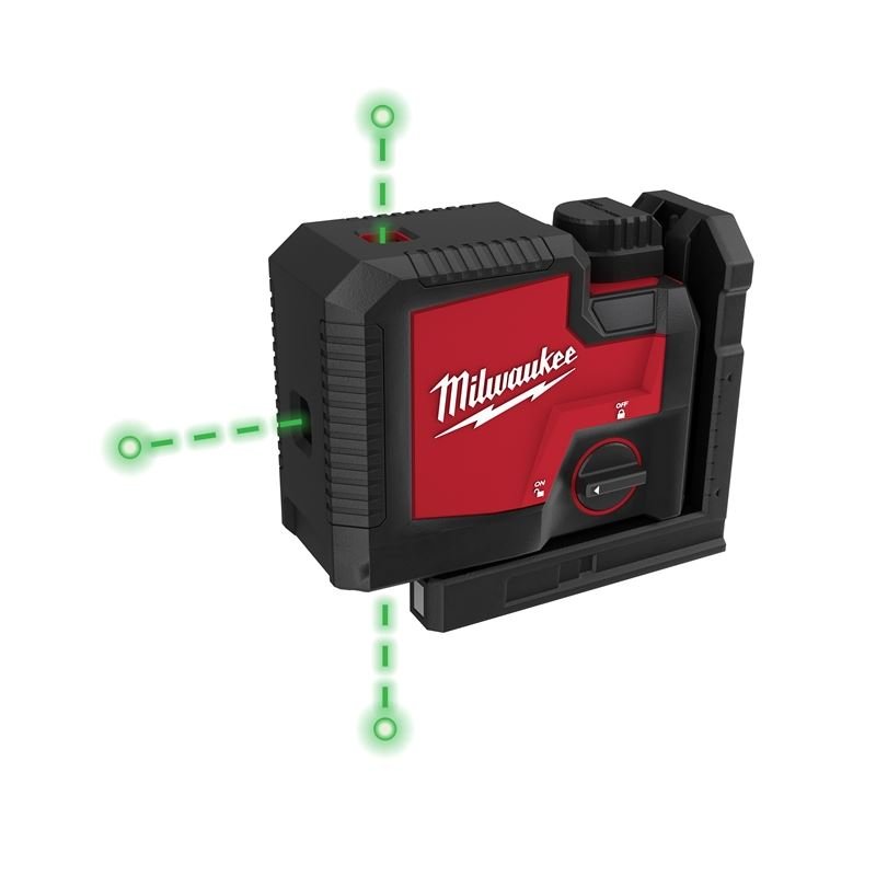 Milwaukee 3510 - 21 Laser USB Rechargeable Green 3 - Point - Mississauga Hardware Centre Inc
