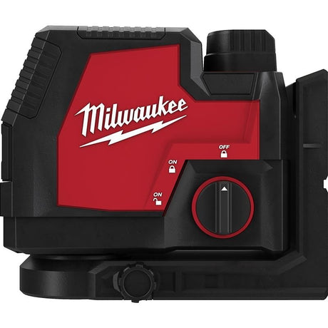 Milwaukee 3521 - 21 USB Rechargeable Green Cross Line Laser - Mississauga Hardware Centre Inc