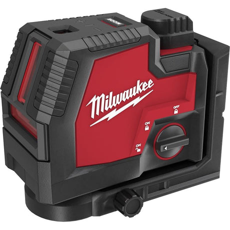Milwaukee 3522 - 21 USB Rechargeable Green Cross Line & Plumb Points Laser - Mississauga Hardware Centre Inc