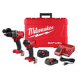 Milwaukee 3697 - 22CXC M18 FUEL 18V Brushless Cordless Hammer Drill and Impact Driver Combo Kit (2 - Tool) - Mississauga Hardware Centre Inc