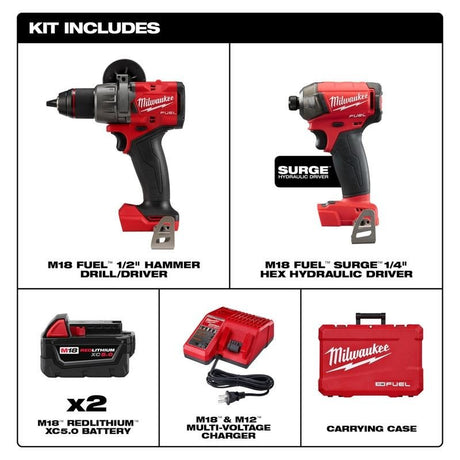 Milwaukee 3699 - 22 M18 FUEL 2 - Tool Combo Kit - Mississauga Hardware Centre Inc