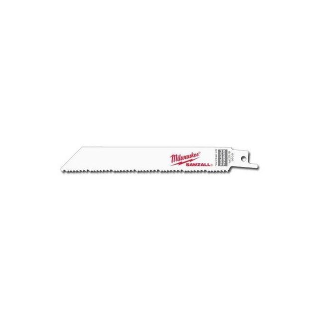 Milwaukee 48 - 00 - 5091 6"" 8/12 TPI SAWZALL Blades (5 Pk) - Mississauga Hardware Centre IncMilwaukee48-00-5091