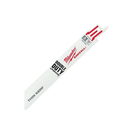 Milwaukee 48 - 00 - 5184 6"" 18 TPI Thin Kerf SAWZALL Blades (5 Pk) - Mississauga Hardware Centre IncMilwaukee48-00-5184