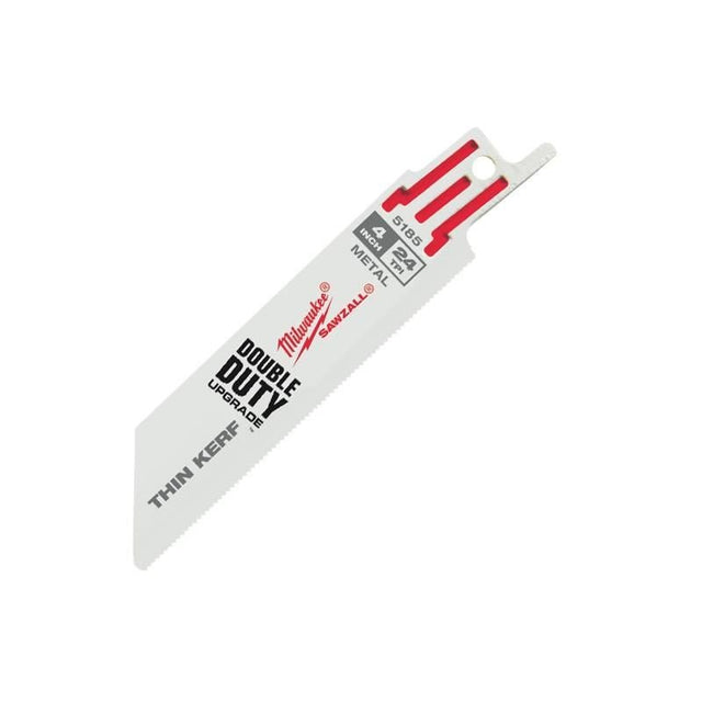 Milwaukee 48 - 00 - 5185 4"" 24 TPI Thin Kerf SAWZALL Blades (5 Pk) - Mississauga Hardware Centre IncMilwaukee48-00-5185