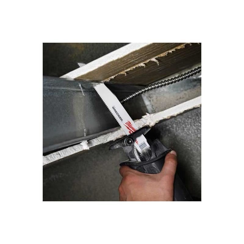 Milwaukee 48 - 00 - 8701 6"" 8 TPI The Wrecker SAWZALL Blade (25 Pk) - Mississauga Hardware Centre IncMilwaukee48-00-8701