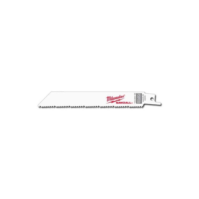 Milwaukee 48 - 01 - 6091 6" 8/12 TPI SAWZALL Blades (50 Pk) - Mississauga Hardware Centre IncMilwaukee48-01-6091