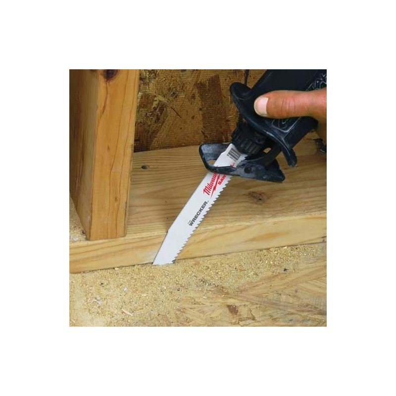 Milwaukee 48 - 01 - 7701 6" 8 TPI The Wrecker SAWZALL Blade (Bulk - 100 Pk) - Mississauga Hardware Centre IncMilwaukee48-01-7701