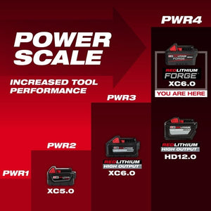 Milwaukee 48 - 11 - 1861 M18 REDLITHIUM FORGE XC6.0 Battery Pack - Mississauga Hardware Centre Inc