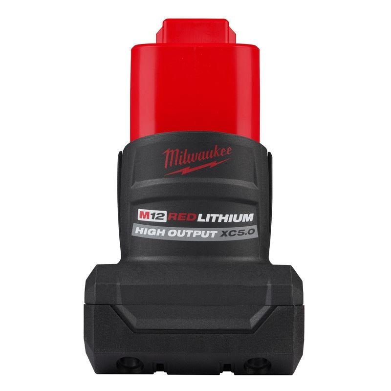 Milwaukee 48 - 11 - 2450 M12 REDLITHIUM HIGH OUTPUT XC5.0 Battery Pack - Mississauga Hardware Centre Inc