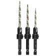 Milwaukee 48 - 13 - 5003 6/8/10 3PC COUNTERSINK SET - Mississauga Hardware Centre Inc