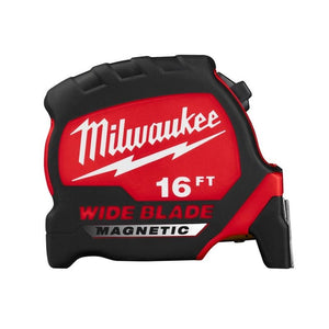 Milwaukee 48 - 22 - 0216M 16ft Wide Blade Magnetic Tape Measure - Mississauga Hardware Centre Inc