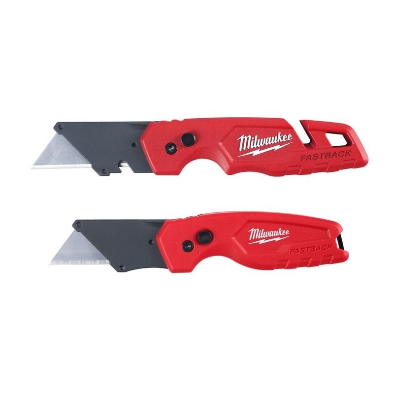 Milwaukee 48 - 22 - 1503 FASTBACK Folding Utility Knife Set - Mississauga Hardware Centre Inc