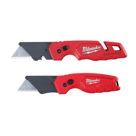 Milwaukee 48 - 22 - 1503 FASTBACK Folding Utility Knife Set - Mississauga Hardware Centre Inc