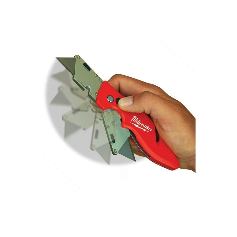 Milwaukee | 48 - 22 - 1902 FASTBACK II Flip Utility Knife With Storage - Mississauga Hardware Centre IncMilwaukee48-22-1902