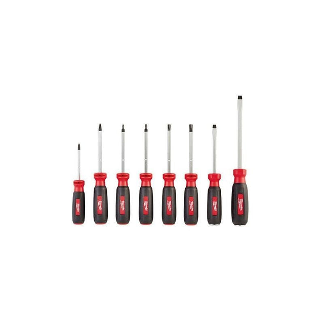 Milwaukee | 48 - 22 - 2009 8 PC Screwdriver Set w/ Square Drive - Mississauga Hardware Centre IncMilwaukee48-22-2009