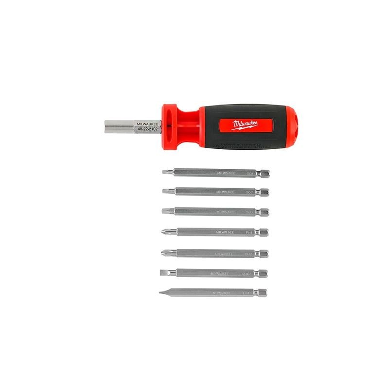 Milwaukee 48 - 22 - 2102 10IN1 Square Drive Multi Bit Driver - Mississauga Hardware Centre IncMilwaukee48-22-2102