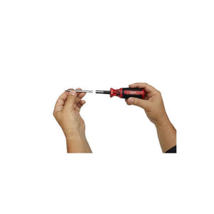 Milwaukee 48 - 22 - 2134 9 - in - 1 SAE HEX/KEY Drive Multi - bit Driver - Mississauga Hardware Centre Inc