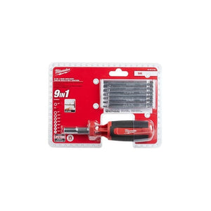 Milwaukee 48 - 22 - 2134 9 - in - 1 SAE HEX/KEY Drive Multi - bit Driver - Mississauga Hardware Centre Inc