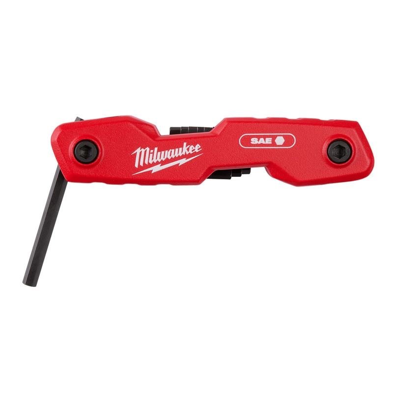 Milwaukee 48 - 22 - 2181 9 Key Folding Hex Key Set - SAE - Mississauga Hardware Centre Inc