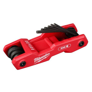 Milwaukee 48 - 22 - 2181 9 Key Folding Hex Key Set - SAE - Mississauga Hardware Centre Inc