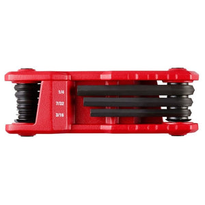 Milwaukee 48 - 22 - 2181 9 Key Folding Hex Key Set - SAE - Mississauga Hardware Centre Inc
