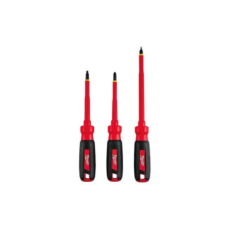 Milwaukee | 48 - 22 - 2202 3 PC 1000V Insulated Screwdriver Set - Mississauga Hardware Centre IncMilwaukee48-22-2202