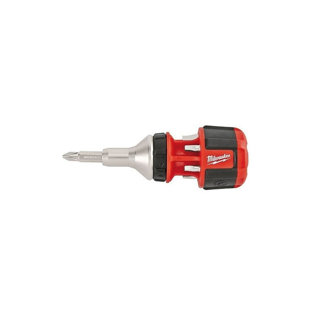 Milwaukee 48 - 22 - 2320 Compact 8IN1 Ratchet Multi Bit Driver - Mississauga Hardware Centre IncMilwaukee48-22-2320