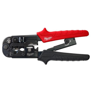 Milwaukee 48 - 22 - 3074 Ratcheting Pass - Through Crimper and Stripper - Mississauga Hardware Centre Inc