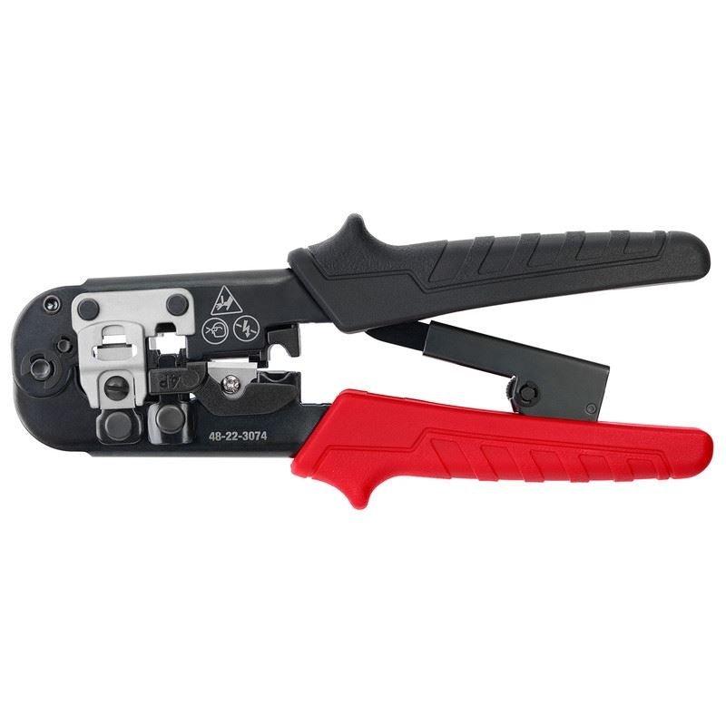 Milwaukee 48 - 22 - 3074 Ratcheting Pass - Through Crimper and Stripper - Mississauga Hardware Centre Inc
