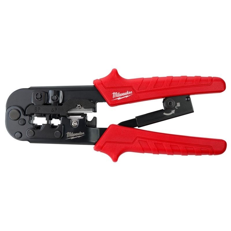 Milwaukee 48 - 22 - 3076 Ratcheting Pass - Through Crimper and Stripper - Mississauga Hardware Centre Inc
