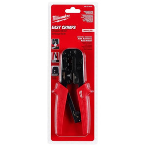 Milwaukee 48 - 22 - 3076 Ratcheting Pass - Through Crimper and Stripper - Mississauga Hardware Centre Inc