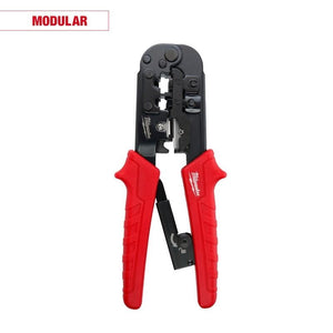 Milwaukee 48 - 22 - 3076 Ratcheting Pass - Through Crimper and Stripper - Mississauga Hardware Centre Inc