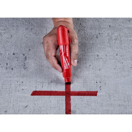 Milwaukee 48 - 22 - 3266 Red INKZALL Extra Large Chisel Tip Jobsite Markers - Mississauga Hardware Centre Inc
