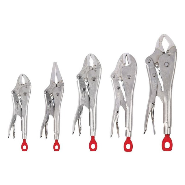 Milwaukee 48 - 22 - 3695 5 Pc. TORQUE LOCK LOCKING PLIERS KIT - Mississauga Hardware Centre Inc