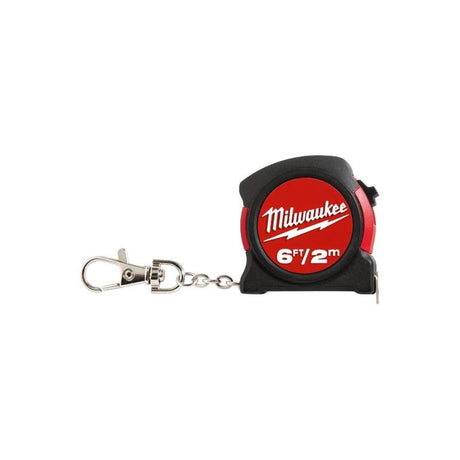 Milwaukee 48 - 22 - 5506 Milwaukee 6ft / 2m Keychain Tape Measure - Mississauga Hardware Centre IncMilwaukee48-22-5506