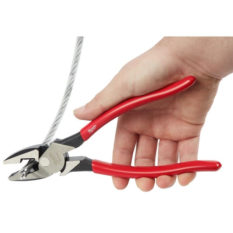 Milwaukee 48 - 22 - 6502 High - Leverage Linemans Pliers - Mississauga Hardware Centre Inc