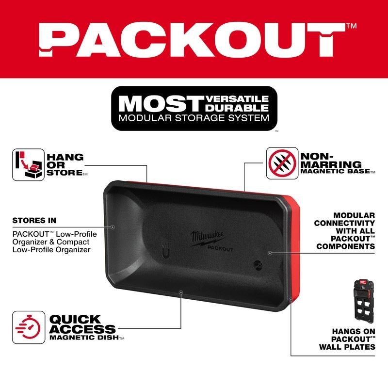 Milwaukee 48 - 22 - 8071 PACKOUT Large Magnetic Bin - Mississauga Hardware Centre Inc