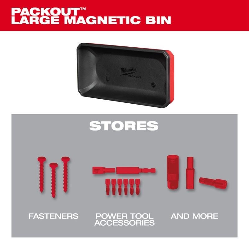 Milwaukee 48 - 22 - 8071 PACKOUT Large Magnetic Bin - Mississauga Hardware Centre Inc