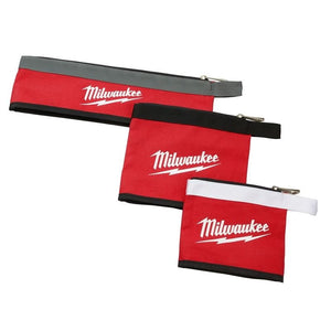 Milwaukee 48 - 22 - 8183 3PC Multi - Size Zipper Pouches - Mississauga Hardware Centre IncMilwaukee48-22-8183
