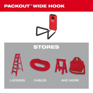 Milwaukee 48 - 22 - 8332 PACKOUT Wide Hook - Mississauga Hardware Centre Inc