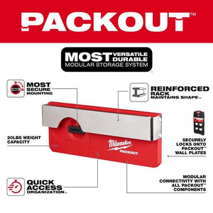 Milwaukee 48 - 22 - 8344 PACKOUT Belt Clip Rack - Mississauga Hardware Centre Inc