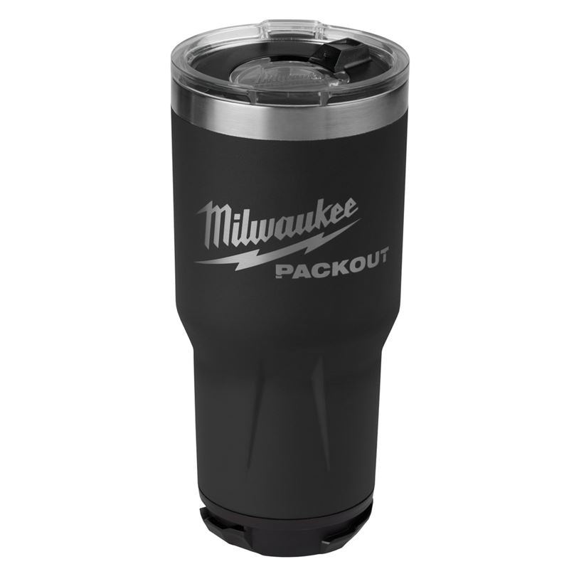 Milwaukee 48 - 22 - 8393B PACKOUT 30oz Tumbler - Black - Mississauga Hardware Centre Inc