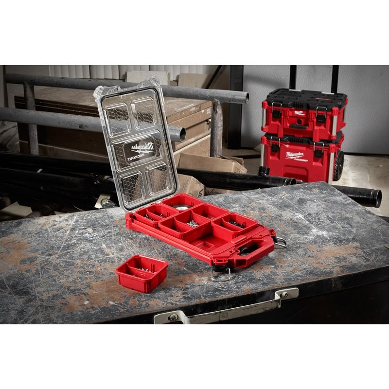 Milwaukee 48 - 22 - 8436 PACKOUT Compact Low - Profile Organizer - Mississauga Hardware Centre IncMilwaukee48-22-8436