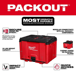 Milwaukee 48 - 22 - 8445 PACKOUT Cabinet - Mississauga Hardware Centre Inc