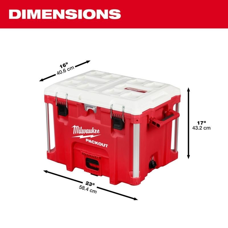 Milwaukee 48 - 22 - 8462 PACKOUT 40QT XL Cooler - Mississauga Hardware Centre Inc