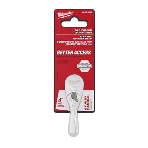 Milwaukee 48 - 22 - 9003 1/4in Drive 3in Ratchet - Mississauga Hardware Centre Inc
