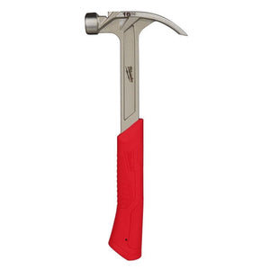 Milwaukee 48 - 22 - 9018 16oz Smooth Face Hybrid Claw Hammer - Mississauga Hardware Centre Inc