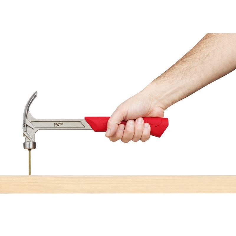 Milwaukee 48 - 22 - 9018 16oz Smooth Face Hybrid Claw Hammer - Mississauga Hardware Centre Inc
