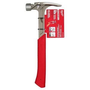 Milwaukee 48 - 22 - 9020 20oz Smooth Face Rip Claw Hammer - Mississauga Hardware Centre Inc