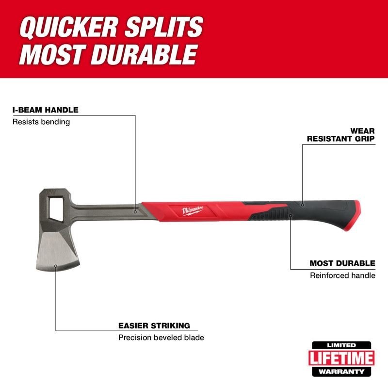 Milwaukee 48 - 22 - 9062 26in Splitting Axe - Mississauga Hardware Centre Inc